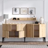 tv komoda 180 - Kalune Design Konsolė Stella - Sapphire Oak - 4 nuotrauka