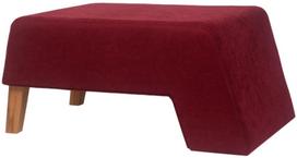 Pufas Kalune Design Tuffet 043, tamsiai raudonas