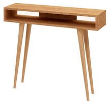 Šoninis staliukas Kalune Design Ottoke, rudas