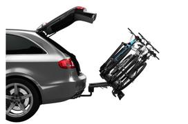 laikikliai 3 dviraciu ant kablio - Automobilinis dviračių laikiklis Thule VeloCompact 3 dviračiams - 7 nuotrauka