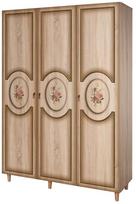Spinta Kalune Design Wardrobe 863 (VI), 135 cm, ąžuolo spalvos/ruda