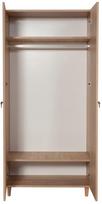 spinta - Spinta Kalune Design Wardrobe 863 (I), 90 cm, ąžuolo spalvos/tamsiai ruda - 3 nuotrauka