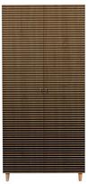 Spinta Kalune Design Wardrobe 869 (IV), 90 cm, ąžuolo spalvos/geltona