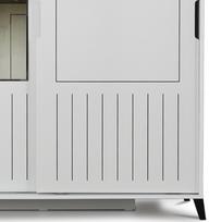drabuzine - Kalune Design Drabužinė Pasific Home Fuga - 170 Parlak Beyaz Dolap - 4 nuotrauka
