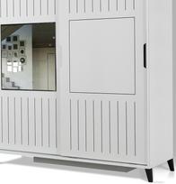 drabuzine - Kalune Design Drabužinė Pasific Home Fuga - 170 Parlak Beyaz Dolap - 6 nuotrauka