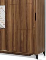 spintos drabuzines - Kalune Design Drabužinė Pasific Home Fuga - 120 Ceviz Dolap - 5 nuotrauka