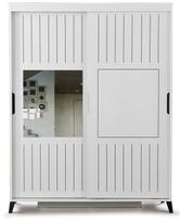 Kalune Design Drabužinė Pasific Home Fuga - 130 Parlak Beyaz Dolap