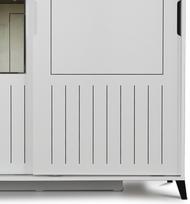 drabuzine - Kalune Design Drabužinė Pasific Home Fuga - 150 Parlak Beyaz Dolap - 4 nuotrauka