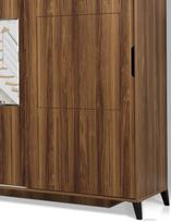 spintos drabuzines - Kalune Design Drabužinė Pasific Home Fuga - 160 Ceviz Dolap - 6 nuotrauka
