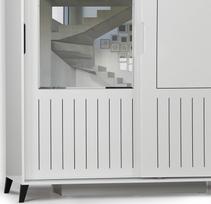 spintos drabuzines - Kalune Design Drabužinė Pasific Home Fuga - 120 Parlak Beyaz Dolap - 3 nuotrauka