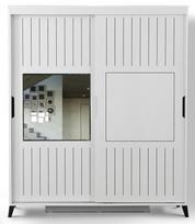 Kalune Design Drabužinė Pasific Home Fuga - 160 Parlak Beyaz Dolap