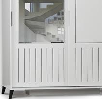 drabuzine - Kalune Design Drabužinė Pasific Home Fuga - 140 Parlak Beyaz Dolap - 3 nuotrauka