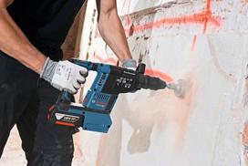 perforatorius bosch gbh 2 - Bosch GBH 18V-26 F; 2,6 J; SDS-plus; 18 V; 2x6,0 Ah; akum. - 5 nuotrauka
