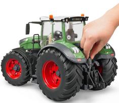 modeliukai traktoriai - Sunkioji technika Bruder, žalia - 4 nuotrauka