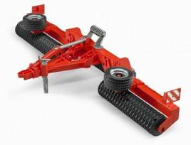 modeliukai traktoriai - Priekaba Bruder Cambridge Folding Rollers, raudona - 2 nuotrauka