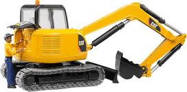 sunkiajai technikai - Sunkioji technika Bruder Cat Mini Excavator 02466, juoda/geltona - 3 nuotrauka