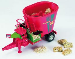 sunkiajai technikai - Sunkioji technika Bruder Fodder Mixer Verti-Mix 1050 02127, raudona - 2 nuotrauka