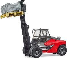 sunkiajai technikai - Sunkioji technika Bruder Forklift Linde HT160 BR-02513, raudona/pilka - 3 nuotrauka
