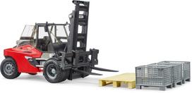 sunkiajai technikai - Sunkioji technika Bruder Forklift Linde HT160 BR-02513, raudona/pilka - 4 nuotrauka