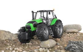 modeliukai traktoriai - Žaislinis traktorius Bruder Tractor Deutz Agrotron X720 03080, juoda/žalia - 5 nuotrauka