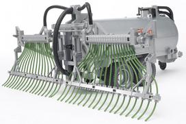 priekabos senukai - Priekaba Bruder Professional Series Fliegl Barrel Trailer With Spread Tubes, sidabro - 2 nuotrauka