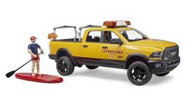 Pirkti Žaislinis automobilis Bruder Ram 2500 Power Wagon Life Guard With Figure 02506, geltona - Photo 3