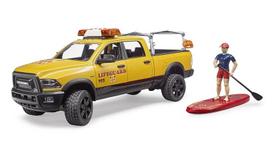 Pirkti Žaislinis automobilis Bruder Ram 2500 Power Wagon Life Guard With Figure 02506, geltona - Photo 5