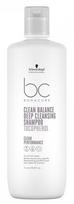 schwarzkopf bc bonacure - Schwarzkopf Professional BC Clean Balance Deep Cleansing Shampoo Giliai valantis šampūnas, 1000ml - 1 nuotrauka