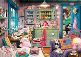 puzzle deliones 1000 - Dėlionė Schmidt Steve Read: Grandmother´s Room 59653, 1000 vnt. - 2 nuotrauka