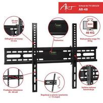 plazma - ART Holder AR-48 26-60'' for LCD/LED/PLAZMA black 40KG vertical adjustment - 2 nuotrauka