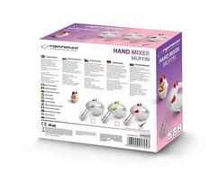 hand mixer - Esperanza Muffin EKM007 Grreen - 4 nuotrauka