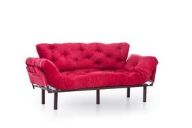 kalune design love - Sofa Kalune Design Nitta Triple, raudona - 2 nuotrauka