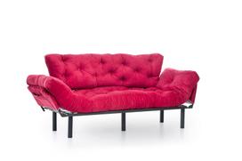 kalune design love - Sofa Kalune Design Nitta Triple, raudona - 3 nuotrauka