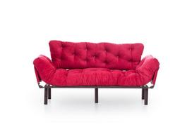 kalune design love - Sofa Kalune Design Nitta Triple, raudona - 4 nuotrauka