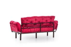 kalune design love - Sofa Kalune Design Nitta Triple, raudona - 5 nuotrauka