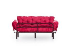 kalune design love - Sofa Kalune Design Nitta Triple, raudona - 6 nuotrauka