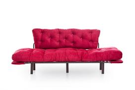kalune design love - Sofa Kalune Design Nitta Triple, raudona - 7 nuotrauka