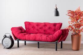 kalune design love - Sofa Kalune Design Nitta Triple, raudona - 10 nuotrauka