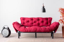 kalune design love - Sofa Kalune Design Nitta Triple, raudona - 11 nuotrauka