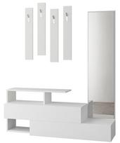 Kalune Design Salės stovas Ramda - Baltas