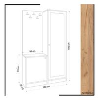 stovas - Kalune Design Salės stovas Broc - 4 nuotrauka