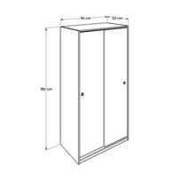 spintos drabuzines - Kalune Design Drabužinė SWD-402-BB-2 - 6 nuotrauka