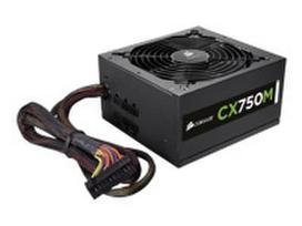 maitinimo blokas 750w - Corsair CX 750W, Modulinis, 80 Plus Bronze, 120mm ventiliatorius - 2 nuotrauka