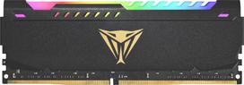 2x8 ddr4 - PATRIOT Viper Steel RGB DDR4 16GB 2x8GB 3200MHz w/ Black heatshield Dual Kit - 5 nuotrauka