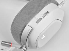 corsair ausines - Corsair HS80 RGB White (Baltos) - 6 nuotrauka