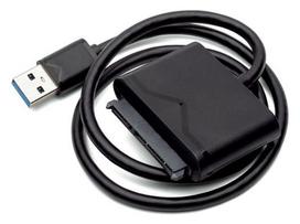 2 usb power adapteris - Laidas Savio AK-39 SATA III Adapter For 3.5″/2.5″ Drives - 2 nuotrauka