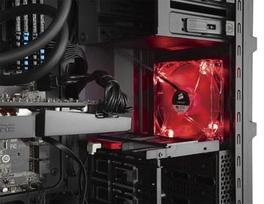 corsair icue - PC korpusas Corsair Carbide Series™ SPEC-03 RED LED Mid Tower Gaming case - 6 nuotrauka