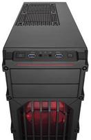 corsair icue - PC korpusas Corsair Carbide Series™ SPEC-03 RED LED Mid Tower Gaming case - 12 nuotrauka