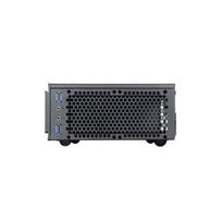 korpusas silverstone - SilverStone Milo 06B USB 3.0 x 2, Mic x1, Spk x1, black, HTPC - 3 nuotrauka