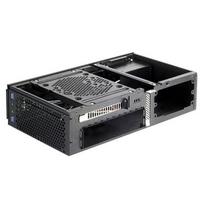 korpusas silverstone - SilverStone Milo 06B USB 3.0 x 2, Mic x1, Spk x1, black, HTPC - 5 nuotrauka